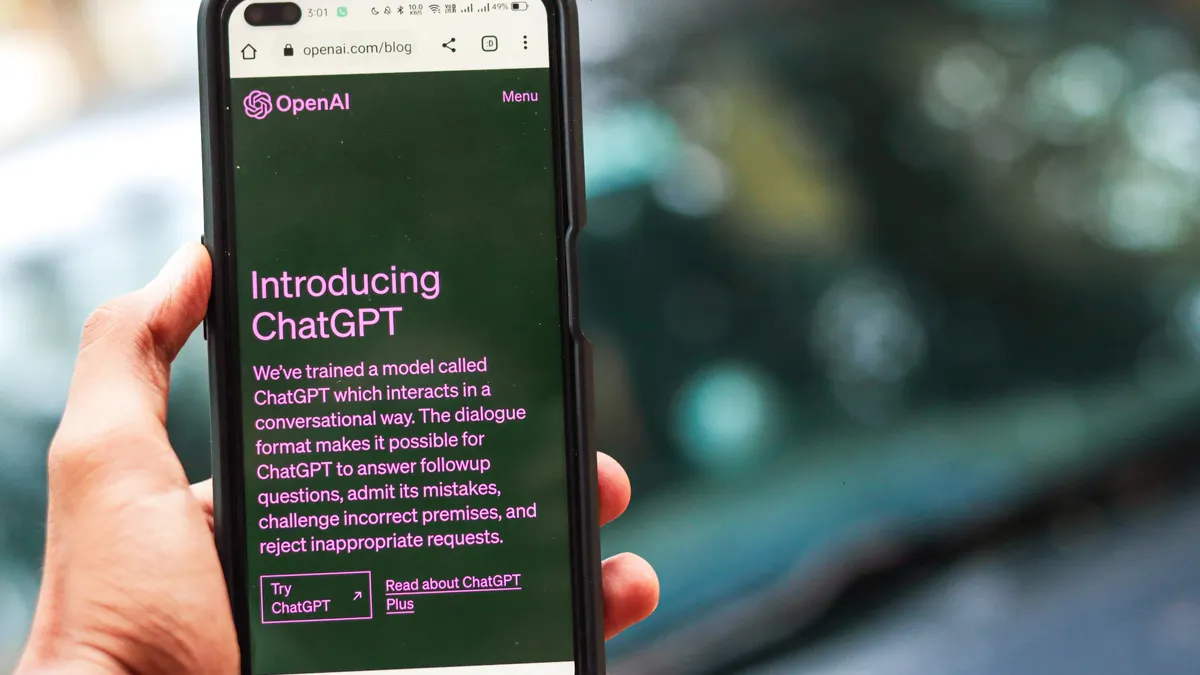 Optimizing for Bing Voice and Conversational Answers: Practical Content Tips — Webpage of ChatGPT, a prototype AI chatbo